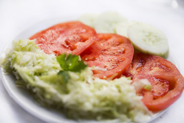 Healthy vegan food
