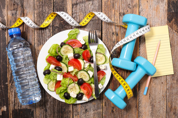 health food concept,diet plan