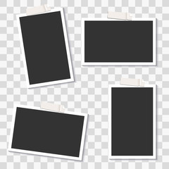 Vector Photo Frame Template Pack