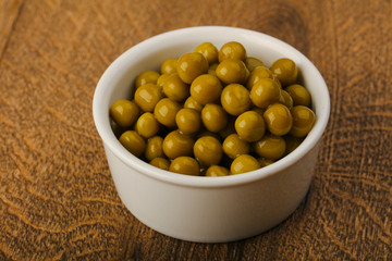 Pickled green pea