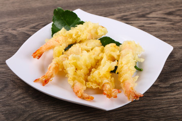 Prawn tempura