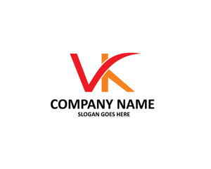 VK Letter Logo