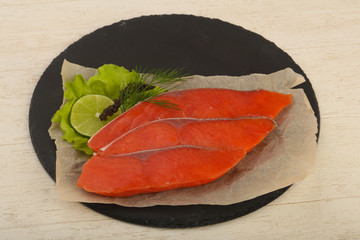 Salted salmon