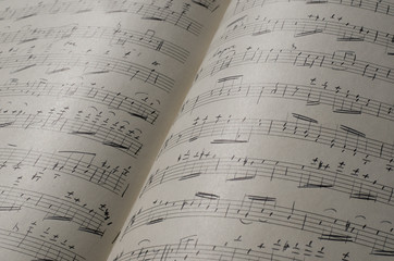 music notes - classical music