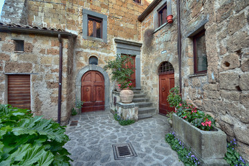 Fototapeta na wymiar Borgo di Bagnoregio - Viterbo