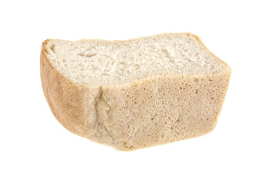 Bread isolated on white background