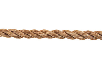 Rope isolated on white background