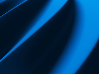 Blue Satin Silk Fabric Soft Abstract Background