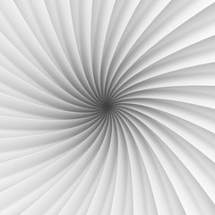 Abstract White Tunnel Design Background