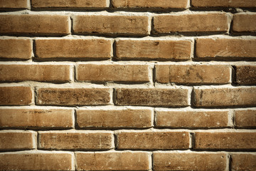 Grungy Red Brick Wall