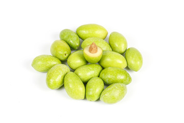 Green young olive