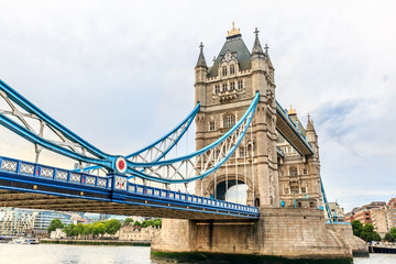 Fototapeta na wymiar Precious view of The Tower Bridge of London