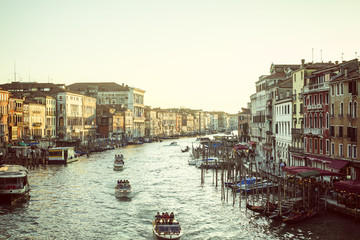 Canal grande in Venice, Italy