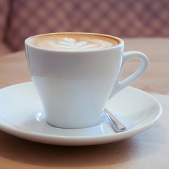 Cup of cappuccino