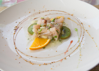 Tartare de poisson 