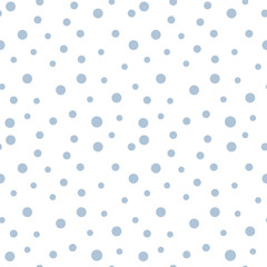Snow Seamless Pattern Vector