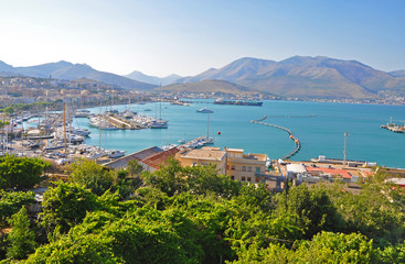 A scenic view of the Marina in Gaeta