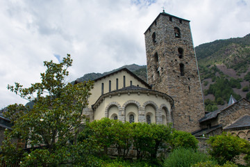 Fototapeta na wymiar Church of Sant Esteve
