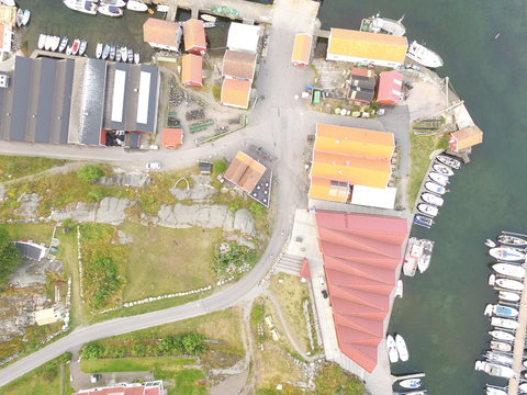 Naturum at Eken&auml;s, Syd-Koster from above