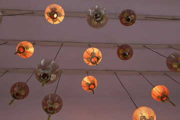 Chinese lanterns in Georgetown Malaysia