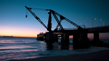 Fototapeta premium Muelle Vergara, Valparaíso 