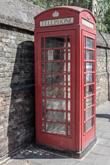 Fototapeta premium Red Telephone Box