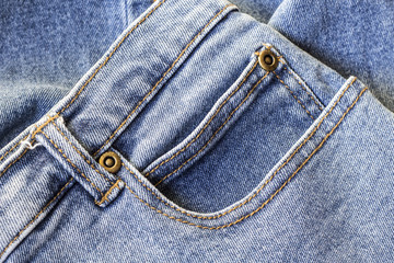 blue jeans close up