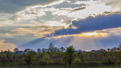Obraz premium sunny clouds