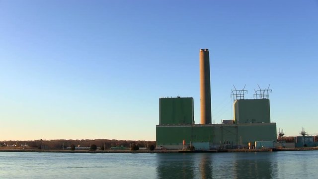 Cape cod electric power plant; right side