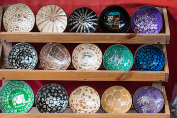 ヤシの実・ココナッツ・器・南国