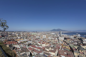 Fototapeta na wymiar Panorama Napoli