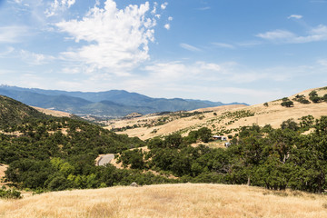 Countryside around Ashland in Oregon, USA