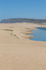 long beach on atlantic ocean coast