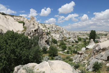 View of Cappadocia in Turkey