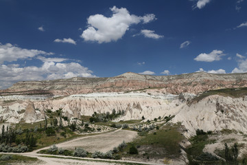 View of Cappadocia in Turkey