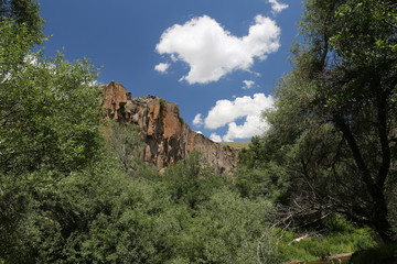 Ihlara Valley in Cappadocia, Turkey