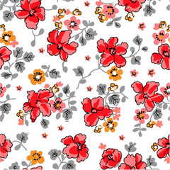 Seamless flower pattern