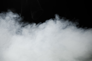 smoke background and dense fog