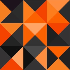 Pyramid seamless pattern polygon