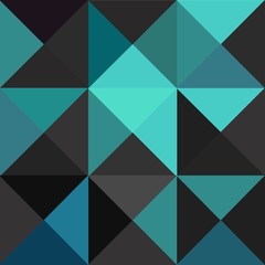 Pyramid seamless pattern polygon