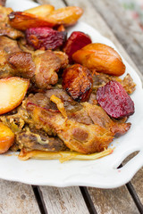 delicious roasted pork
