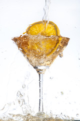 Glass And Fruit