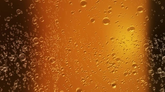 beer bubbles 3d animation