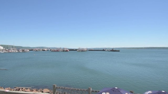 Digby Nova Scotia Harbor Wide View 06-22-2017