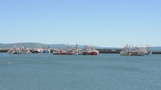 Digby Nova Scotia Harbor Zoomed in View 06-22-2017