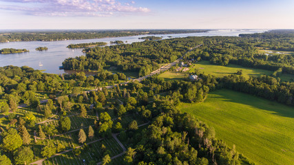 The River, The Road and a Cemetery