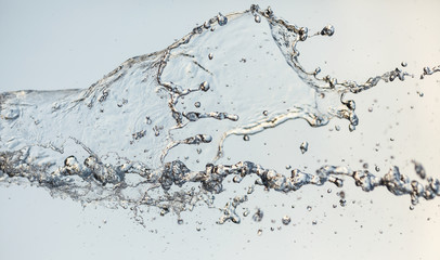 Wasser Spritzer in der Luft