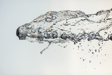 Wasser Spritzer in der Luft