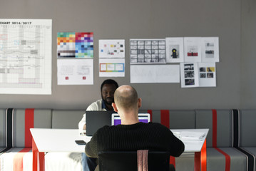 Startup Business People Working on Laptop