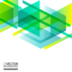 Geometric hologram trendy illustration background, placard, geometric style flat and 3d design elements. Retro art for covers, banners, flyers and posters.